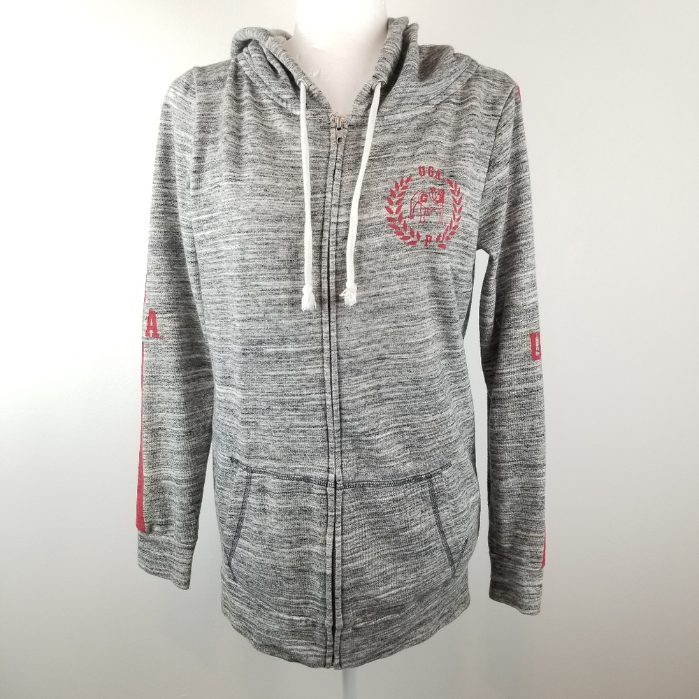 PINK Victoria's Secret UGA Georgia‎ Bulldogs Full Zip Hoodie XS